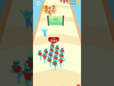Video guide by Unique Star All Games: Crowd Evolution! Level 357 #crowdevolution