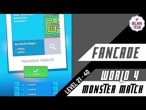 Video guide by Dilava Tech: Monster Match! World 4 - Level 21 #monstermatch