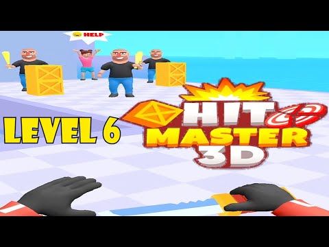 Video guide by GAME FICTION: Hit Master 3D: Knife Assassin Level 6 #hitmaster3d