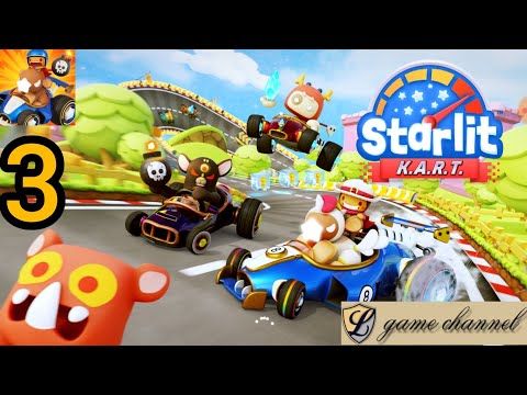 Video guide by L Game channel: Starlit Kart Racing Level 4 #starlitkartracing