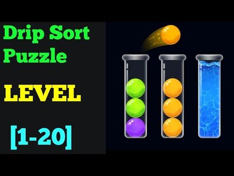 Video guide by ROYAL GLORY: Drip Sort Puzzle Level 1 #dripsortpuzzle
