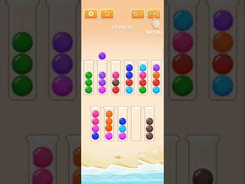 Video guide by Go Answer: Drip Sort Puzzle Level 50 #dripsortpuzzle