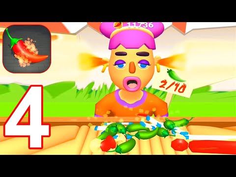 Video guide by Pryszard Android iOS Gameplays: Extra Hot Chili 3D Part 4 #extrahotchili