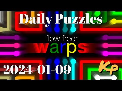Video guide by : Flow Free: Warps  #flowfreewarps