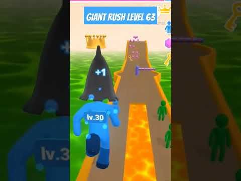 Video guide by Rinelkh: Giant Rush! Level 63 #giantrush