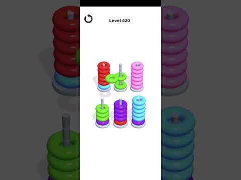 Video guide by Mobile Games: Hoop Stack Level 420 #hoopstack