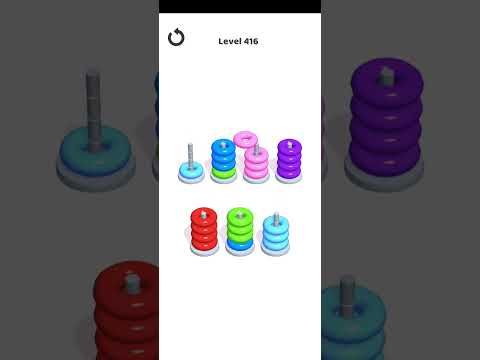 Video guide by Mobile Games: Hoop Stack Level 416 #hoopstack