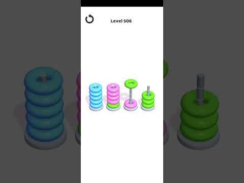 Video guide by Mobile Games: Hoop Stack Level 506 #hoopstack