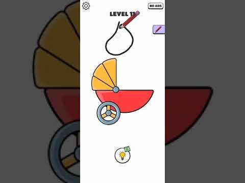 Video guide by Chaker Gamer: Draw a Line: Tricky Brain Test Level 11 #drawaline