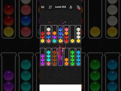 Video guide by Game Help: Ball Sort Color Water Puzzle Level 253 #ballsortcolor