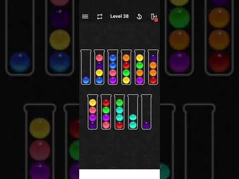 Video guide by Mobile Games 2: Ball Sort Color Water Puzzle Level 38 #ballsortcolor