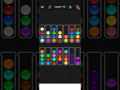 Video guide by Game Help: Ball Sort Color Water Puzzle Level 113 #ballsortcolor