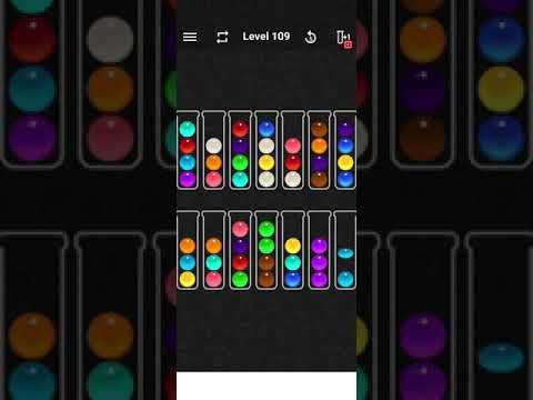 Video guide by Mobile Games 2: Ball Sort Color Water Puzzle Level 109 #ballsortcolor
