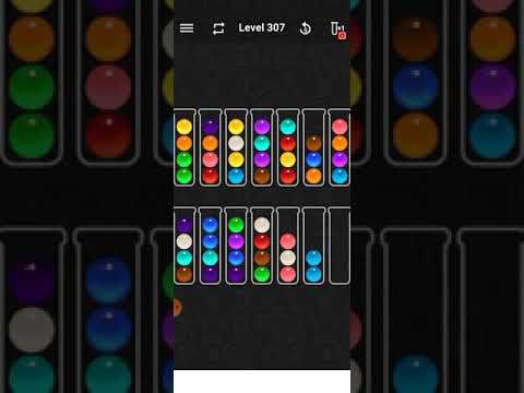 Video guide by JUDY ANN BOISER OFFICIAL: Ball Sort Color Water Puzzle Level 307 #ballsortcolor