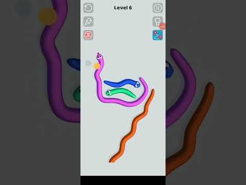 Video guide by Fazie Gamer: Tangled Snakes Level 6 #tangledsnakes