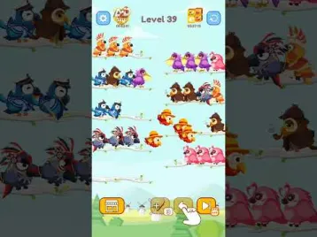 Video guide by Joydwip Gaming: Bird Sort Color Puzzle Game Level 39 #birdsortcolor