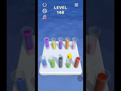 Video guide by Glitter and Gaming Hub: Sort It 3D Level 148 #sortit3d