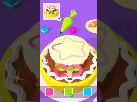Video guide by action 25 gaming: Cake Art 3D Level 20 #cakeart3d