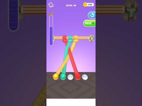 Video guide by Chaker Gamer: Tangle Master 3D Level 20 #tanglemaster3d