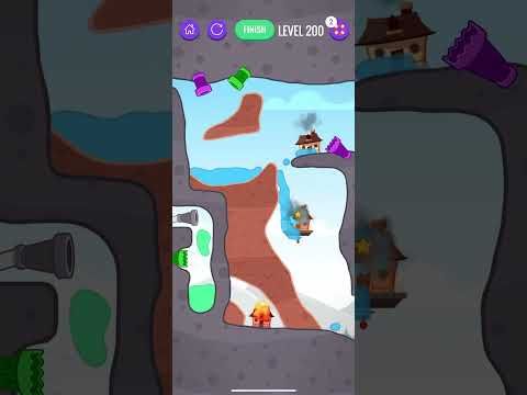 Video guide by GmD Stories, Game Videos and More!: Water Rush Level 200 #waterrush