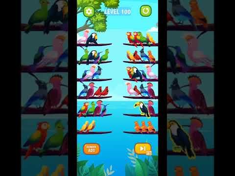 Video guide by Fazie Gamer: Bird Sort Puzzle Level 100 #birdsortpuzzle