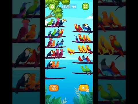 Video guide by Fazie Gamer: Bird Sort Puzzle Level 99 #birdsortpuzzle