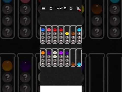 Video guide by Mobile Games 2: Ball Sort Color Water Puzzle Level 105 #ballsortcolor