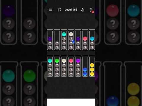 Video guide by Mobile Games 2: Ball Sort Color Water Puzzle Level 165 #ballsortcolor