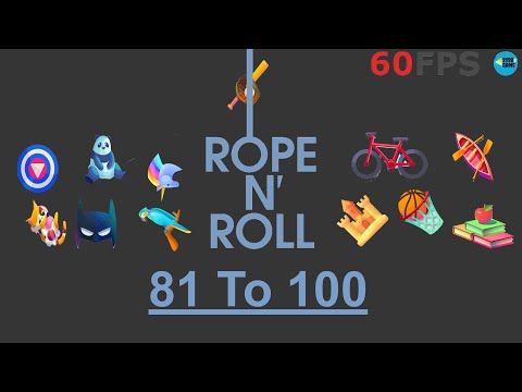 Video guide by SSSB GAMES: Rope N Roll World 1 - Level 81 #ropenroll