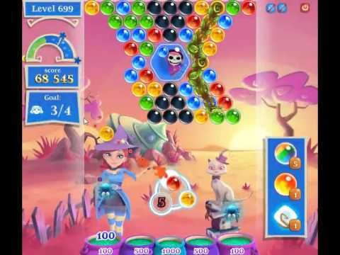 Video guide by skillgaming: Bubble Witch Saga 2 Level 699 #bubblewitchsaga