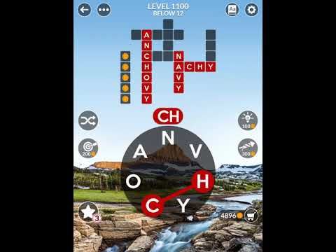 Video guide by Scary Talking Head: Wordscapes Level 1100 #wordscapes