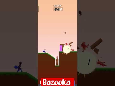 Video guide by GamingZone: Bazooka Boy Level 189 #bazookaboy