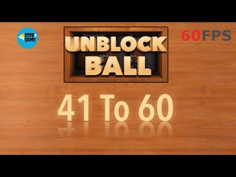 Video guide by SSSB GAMES: Unblock Ball Level 41 #unblockball