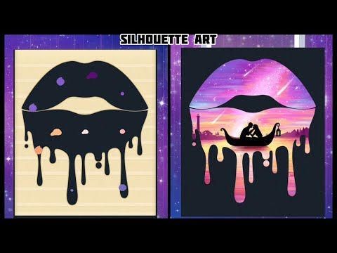 Video guide by Asmr Art: Silhouette Art Part 22 #silhouetteart