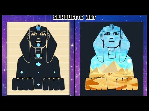 Video guide by Asmr Art: Silhouette Art Part 21 #silhouetteart