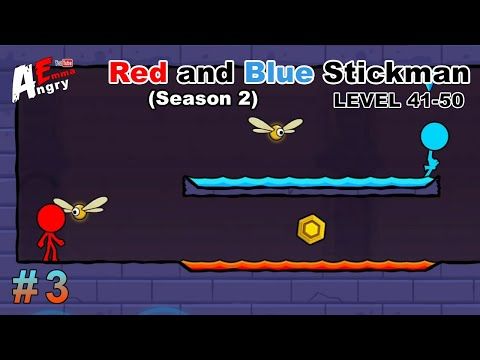 Video guide by Angry Emma: Red and Blue Level 41 #redandblue