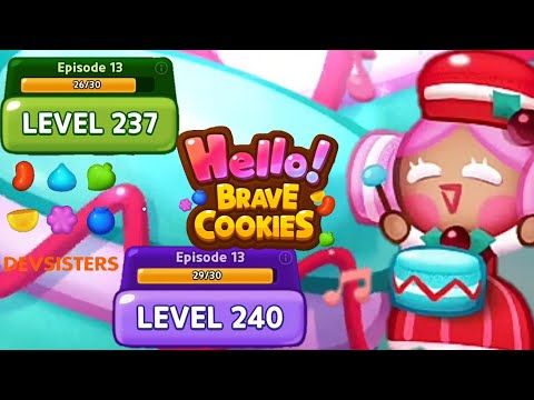 Video guide by Jelly Sapinho: Hello! Brave Cookies Level 237 #hellobravecookies