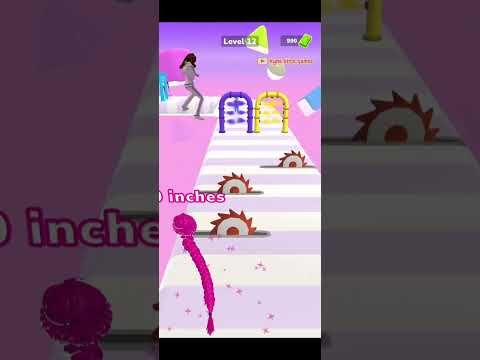 Video guide by Kyne little games: Wig Run Level 12 #wigrun