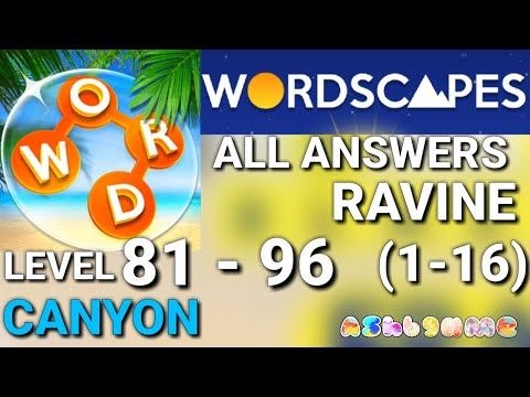 Video guide by FILGA Gameplay Android iOS: Wordscapes Level 81 #wordscapes