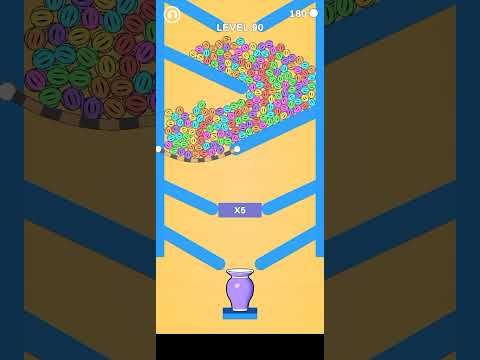 Video guide by Gaming World: Balls and Ropes Level 90 #ballsandropes