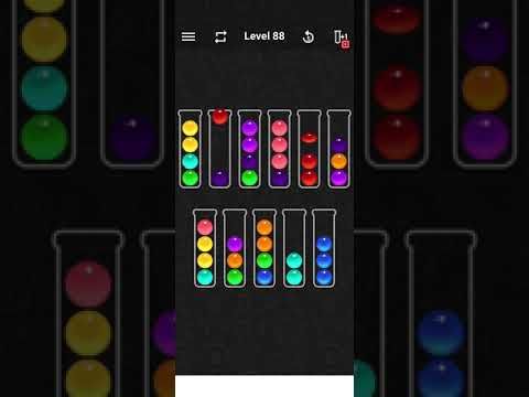 Video guide by Mobile Games 2: Ball Sort Color Water Puzzle Level 88 #ballsortcolor