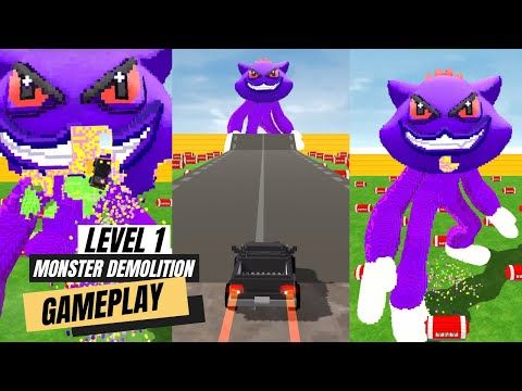 Video guide by Cheesekarl: Monster Demolition Level 1 #monsterdemolition
