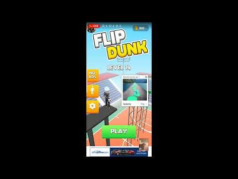 Video guide by Gaming with Dad!! Santiago: Flip Dunk Level 14 #flipdunk