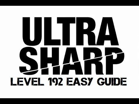 Video guide by TheGameAnswers: Ultra Sharp Level 192 #ultrasharp