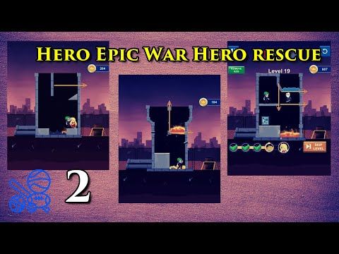 Video guide by Bala Gaming World: Hero Epic War: Hero Rescue Level 21 #heroepicwar