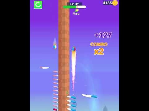 Video guide by CrLazy Gaming: Ball Up: Knife Racing Level 37 #ballupknife