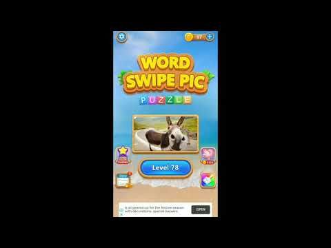 Video guide by Catch Tricks: Word Swipe Pic Level 78 #wordswipepic