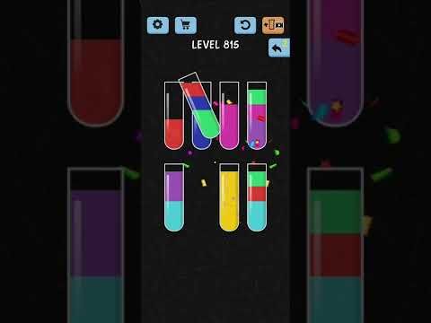 Video guide by HelpingHand: Color Sort! Level 815 #colorsort