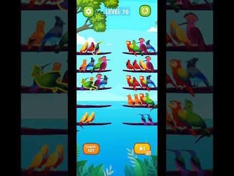 Video guide by Fazie Gamer: Bird Sort Puzzle Level 70 #birdsortpuzzle
