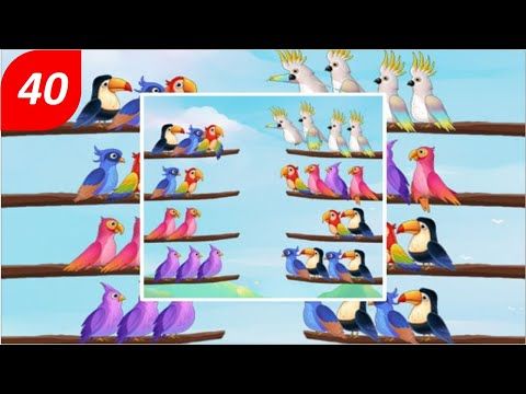 Video guide by ImVipeRKing: Bird Sort Puzzle Level 40 #birdsortpuzzle